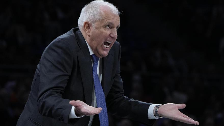 Zeljko Obradovic, en un partido.