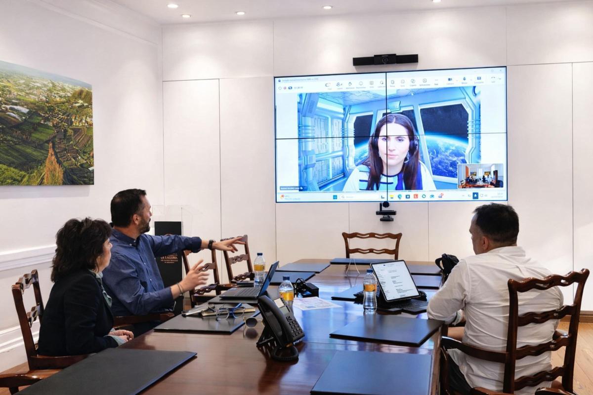 Reunión de La Laguna con el Área Metropolitana de Barcelona.