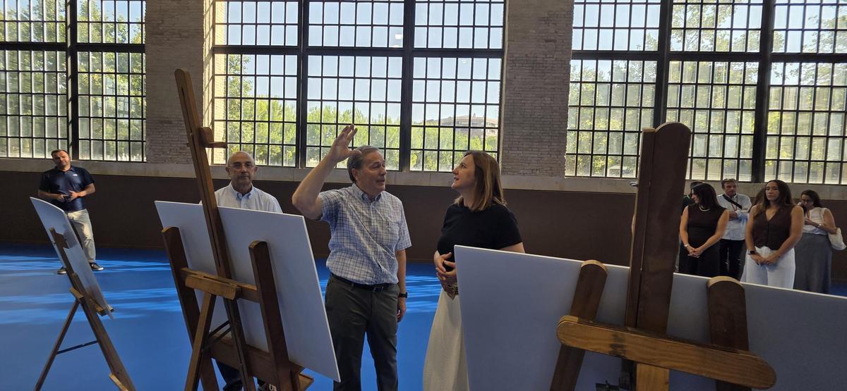 Así es el nuevo Polideportivo del Parc Central construido en un antiguo depósito de locomotoras