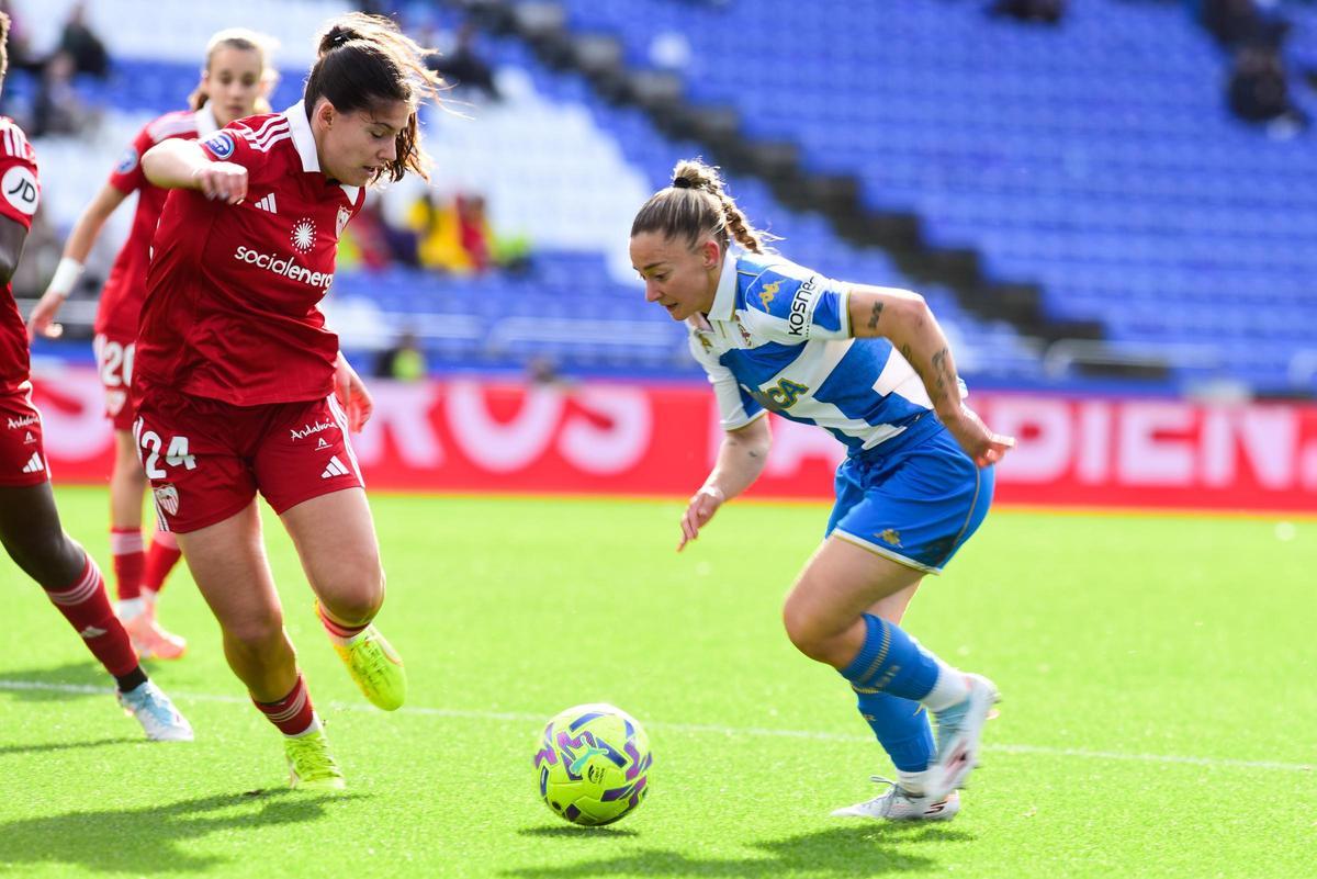 El Dépor Abanca - Sevilla, en imágenes