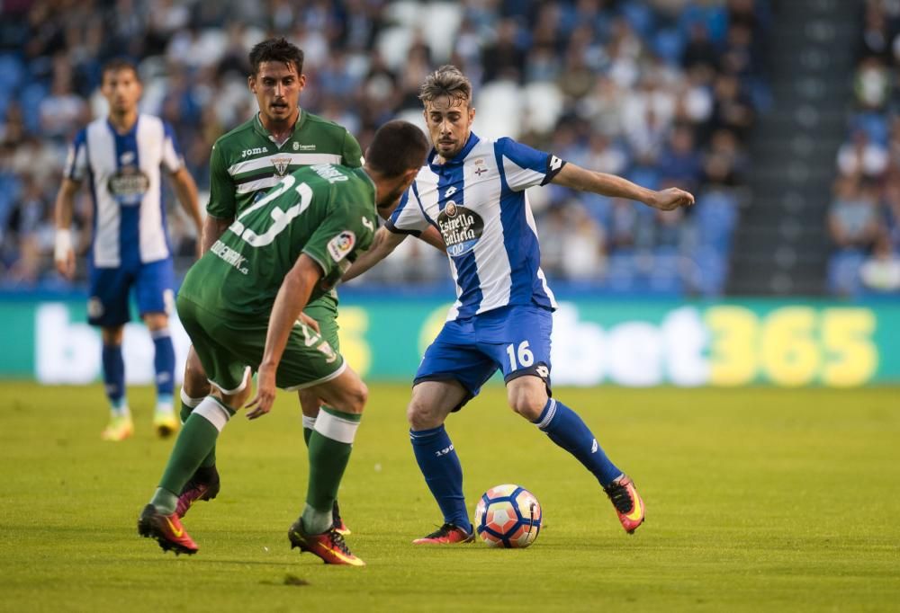 El Deportivo pierde ante el Leganés