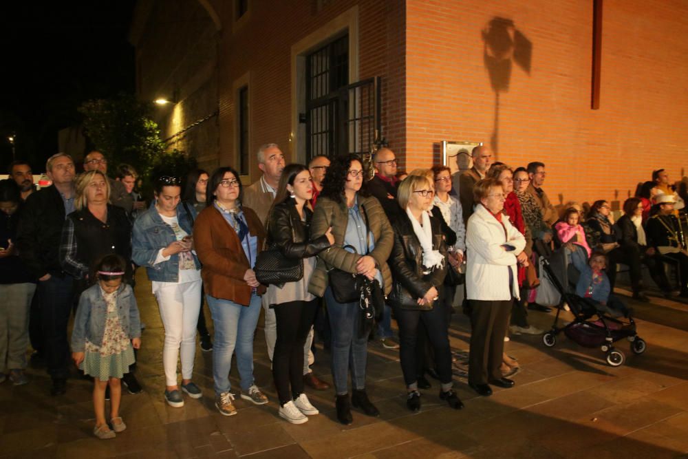 Liberación de la presa indultada en la Semana Santa de Gandia