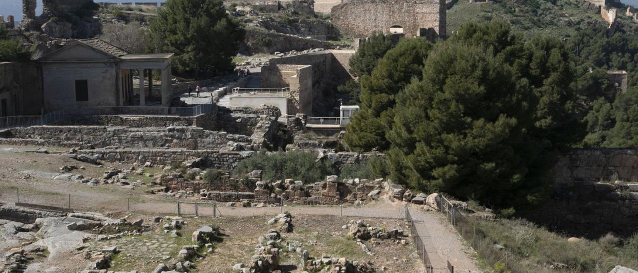 Vista del Castillo de Sagunt.  | TORTAJADA