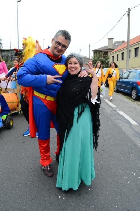 Aldán y Moaña celebran el final del Carnaval. // G. Núñez