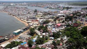 Monrovia, capital de Liberia.