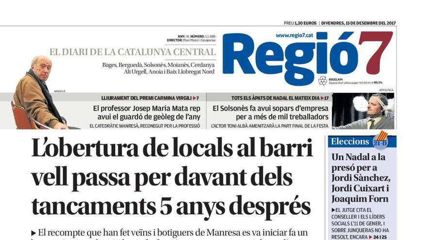 Què diuen els titulars en paper d&#039;aquest divendres?