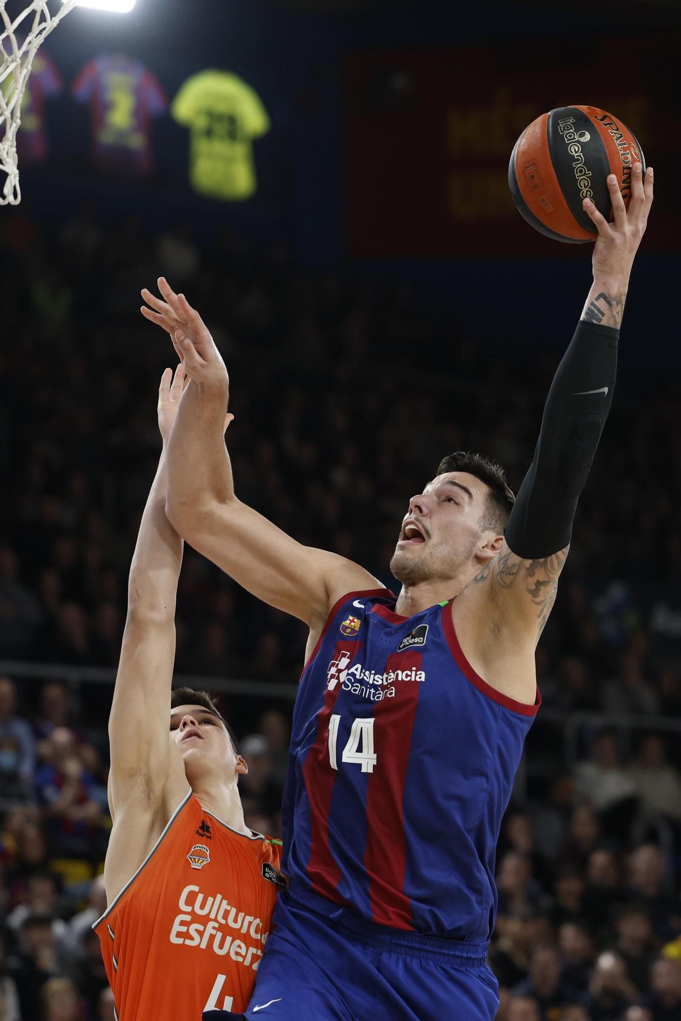 El Barça-Valencia Basket, en imágenes