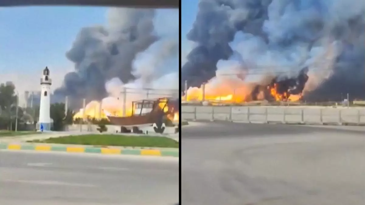 Israel ataca el yacimiento de gas de Pars Sur