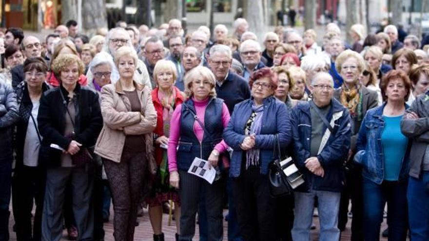 Los jubilados mantienen el pulso en la calle