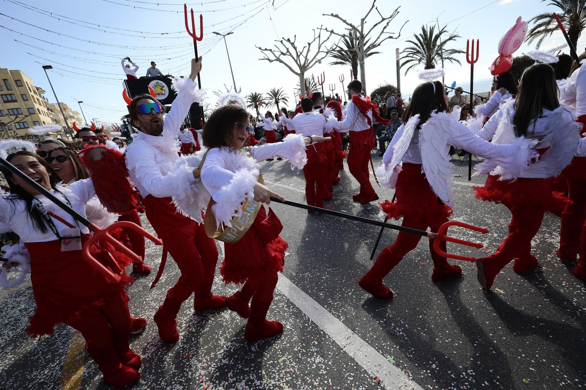 EN IMATGES | Els millors moments del Carnaval de Roses 2024