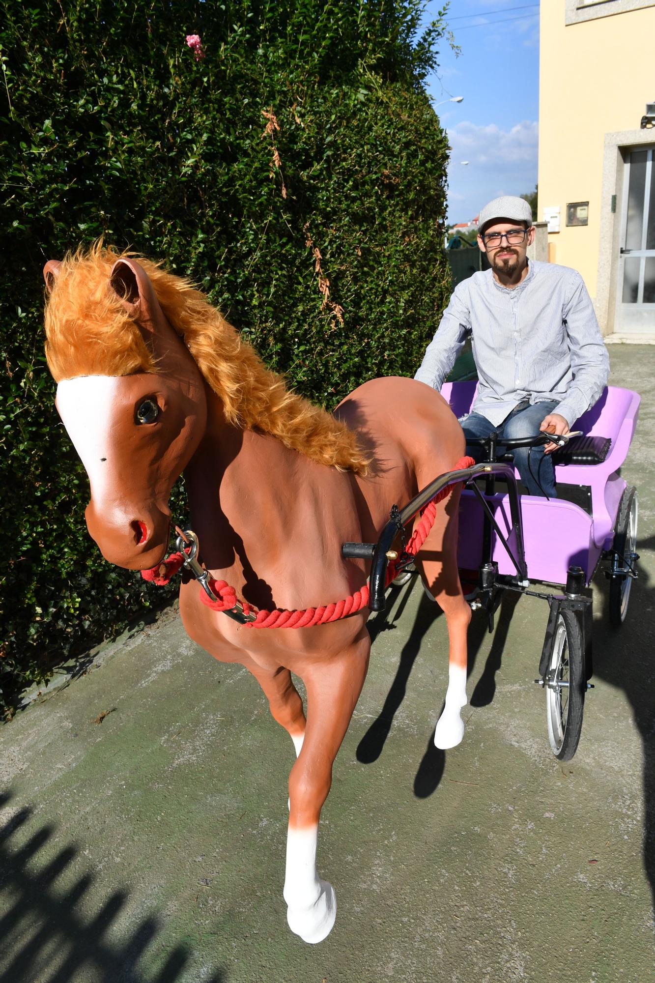 Un caballo para un recuerdo en A Coruña