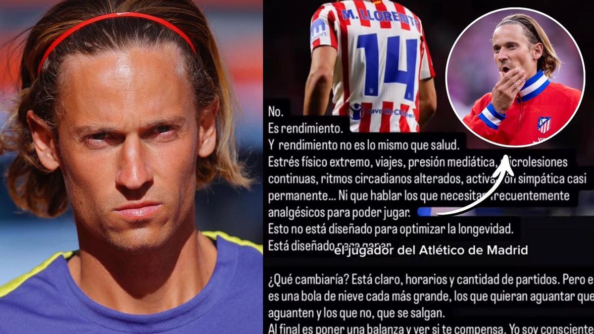 La respuesta de Marcos Llorente en sus historias de Instagram, en una ronda de preguntas en la que habla de una posible retirada
