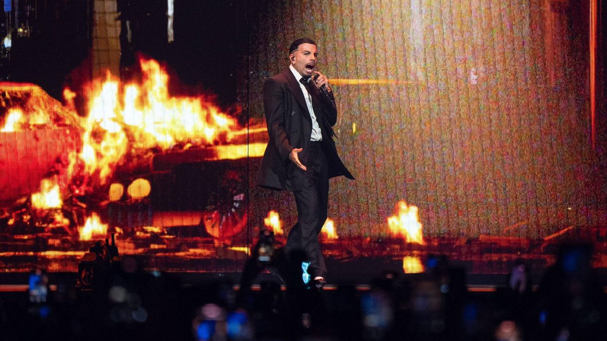 Concierto de Rauw Alejandro en el Palau Sant Jordi