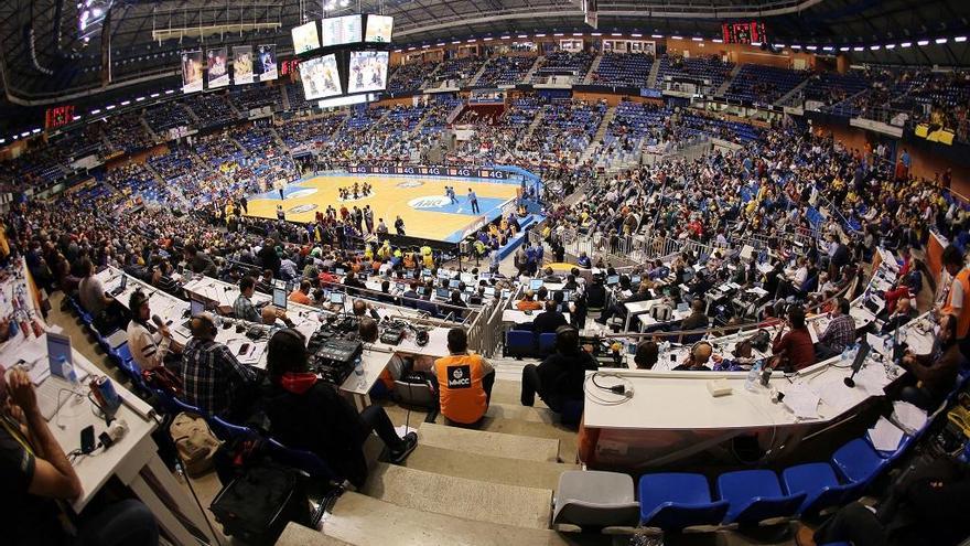 Vista panorámica del Carpena en la última Copa del Rey que hizo escala en Málaga, en febrero de 2014.