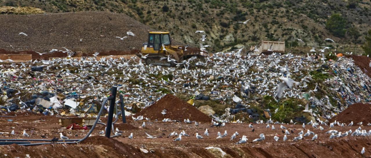 Las basuras de otras zonas acortan un 43% la vida útil del vertedero