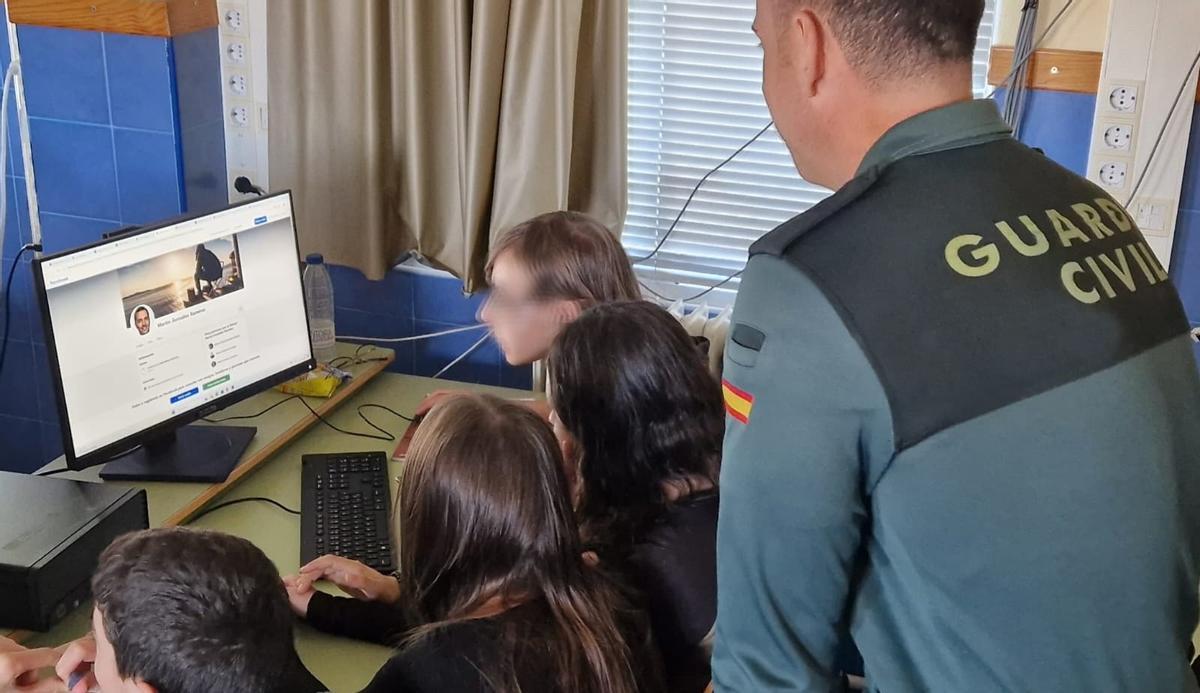 Concurso Ciberliga, organizado por la Guardia Civil.