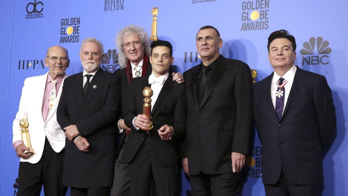 &quot;Bohemian Rhapsody&quot; ganó el Globo de Oro a mejor película.