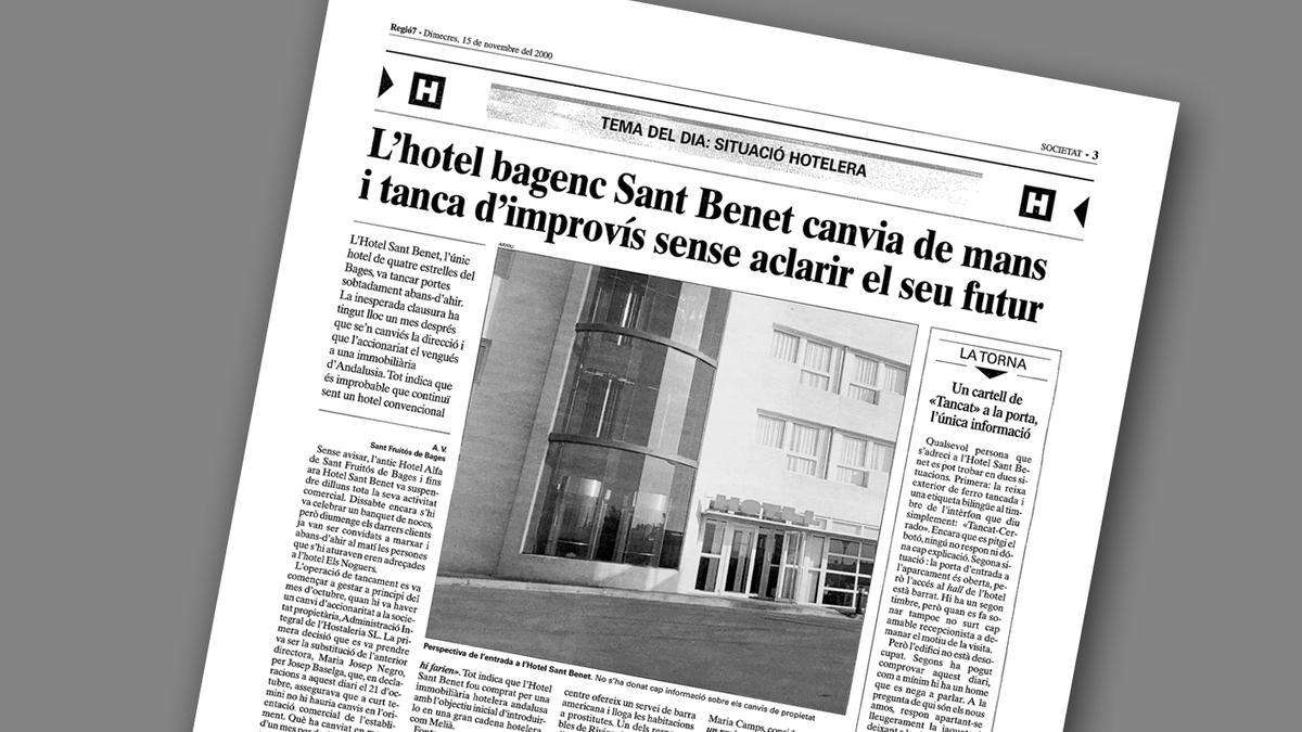 Pàgina del 15 de novembre del 2000