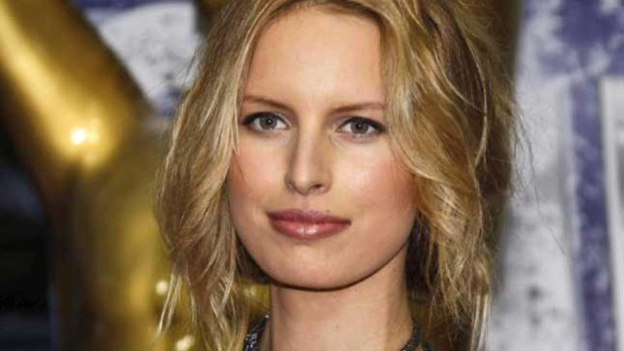 La modelo checa Karolina Kurkova