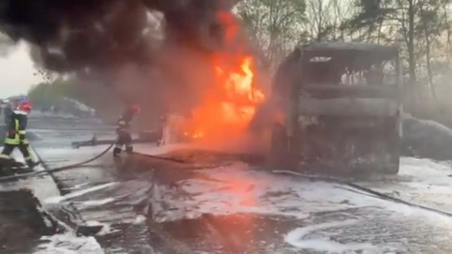 Almenys 26 morts en un accident de trànsit a l’oest d’Ucraïna
