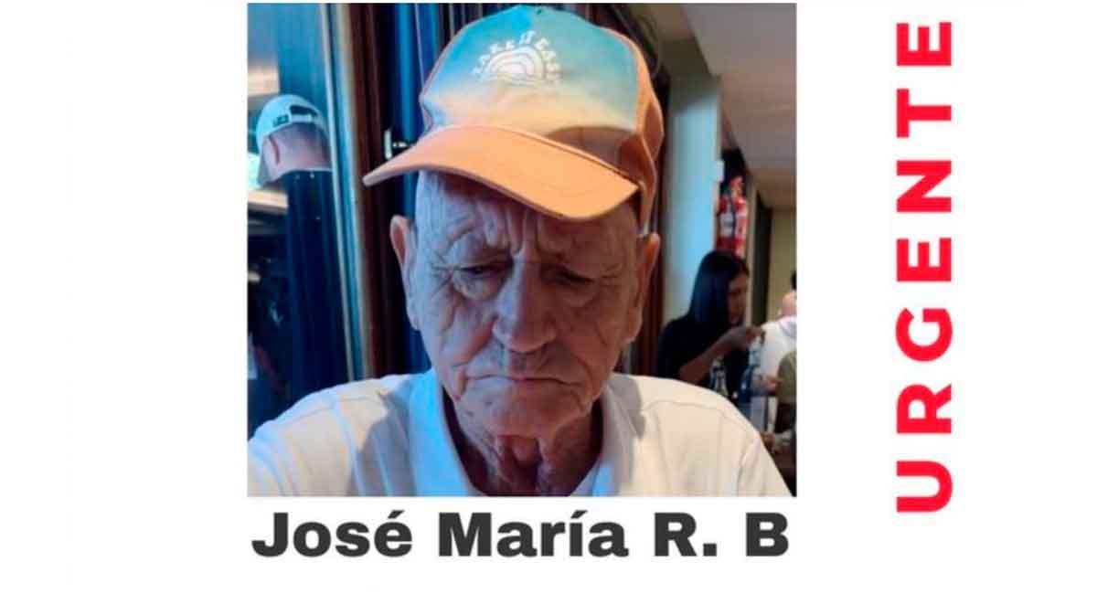 José María fue visto por última vez el pasado 9 de enero.