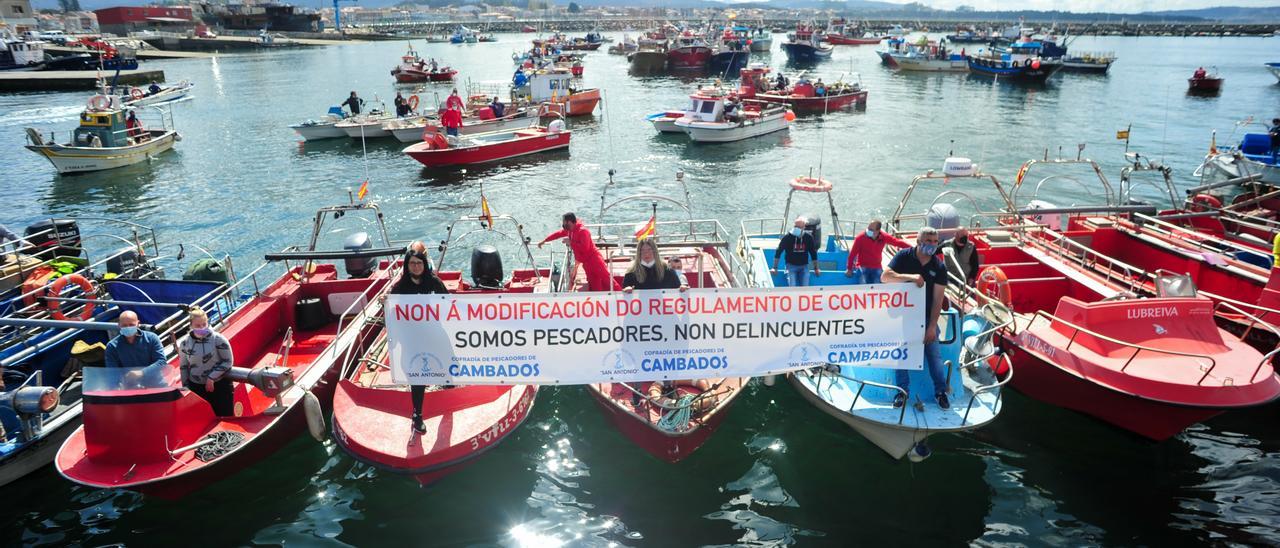 Protesta de la flota contra la instalación de cámaras a bordo