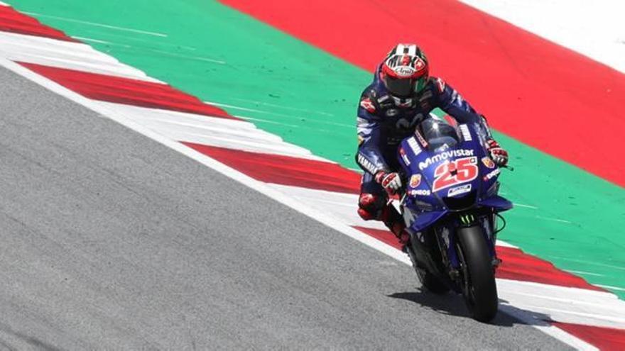 Maverick Viñales, al circuit d&#039;Spielberg.