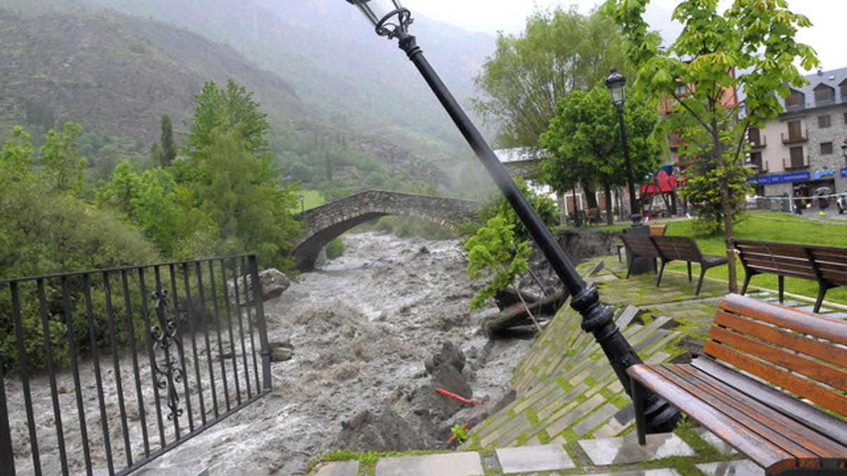 Inundaciones en Benasque.