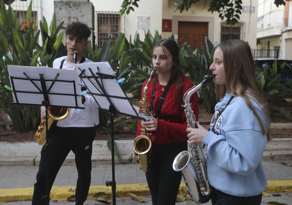 Paseo musical en Sagunt del Conservatorio Joaquín Rodrigo