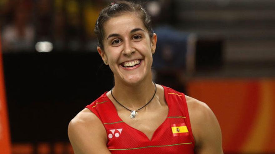 La jugadora española de bádminton, Carolina Marín.