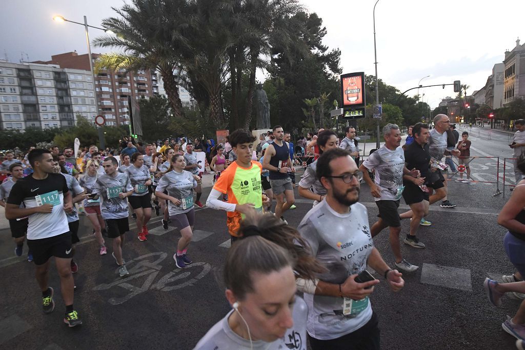 Carrera nocturna de Murcia, en imágenes