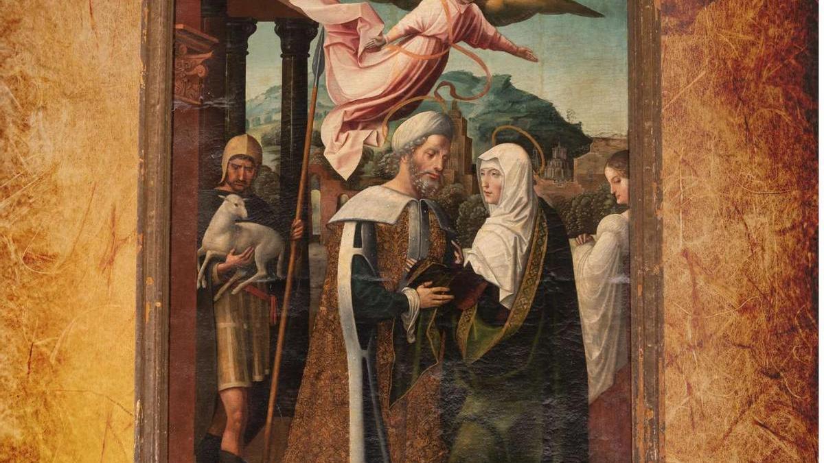 La Catedral de Sevilla celebra el día de los abuelos con un recuerdo a San Joaquín y Santa Ana