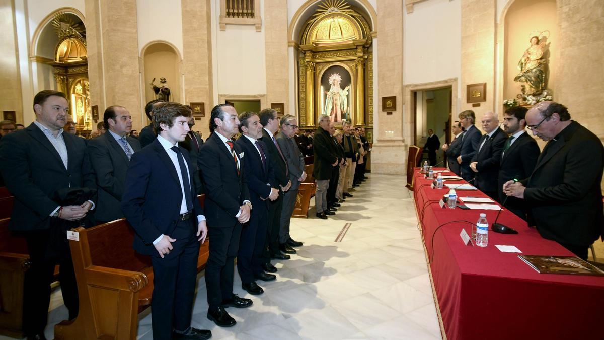 Presentación de la revista del Cabildo Superior de Cofradías de Murcia.