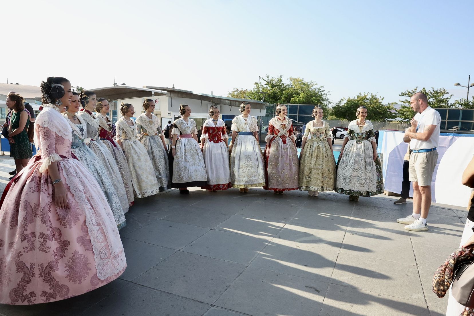 Cita de las candidatas a Fallera Mayor 2026 en l'Oceanogràfic