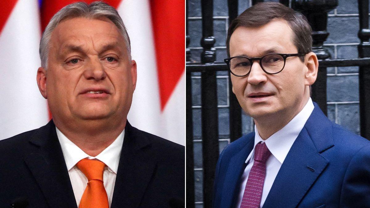 Viktor Orban i Mateusz Morawiecki