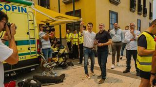 Héctor Gómez anuncia que hay dos hidroaviones en camino al incendio de La Palma para combatir el fuego