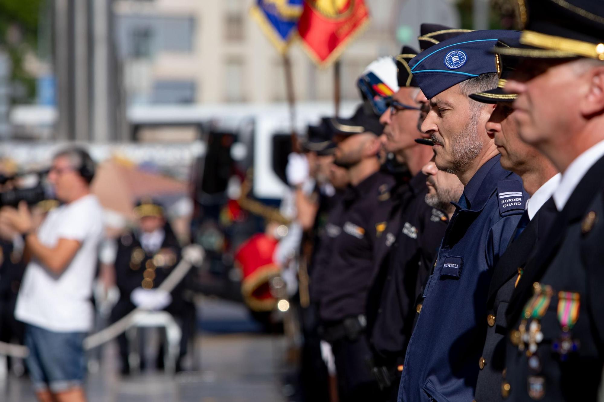 La Policía conmemora en Cartagena el día de los Ángeles Custodios