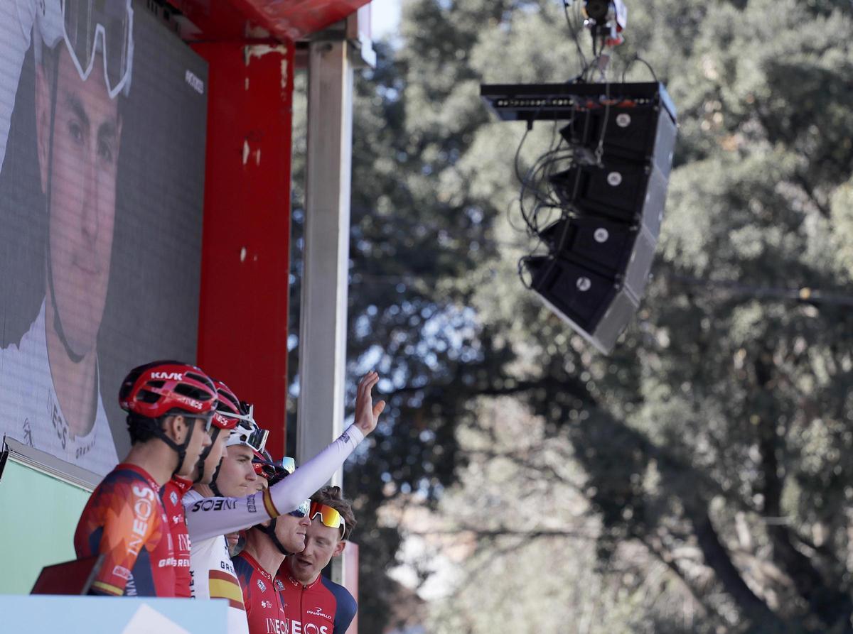 Salida de la Volta Ciclista a la Comunitat Valenciana desde Bétera Salida de la Volta Ciclista a la Comunitat Valenciana desde Bétera
