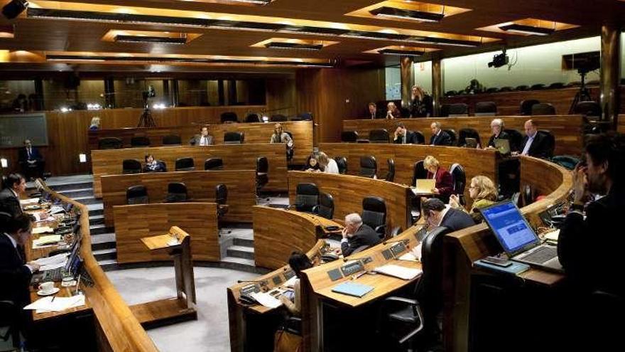 Hemiciclo del Parlamento autonómico.