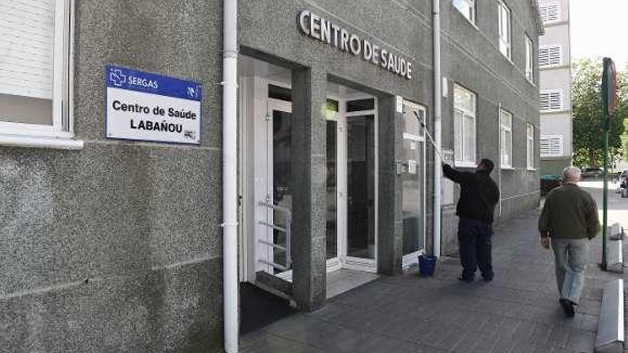 El centro de salud de Labañou.