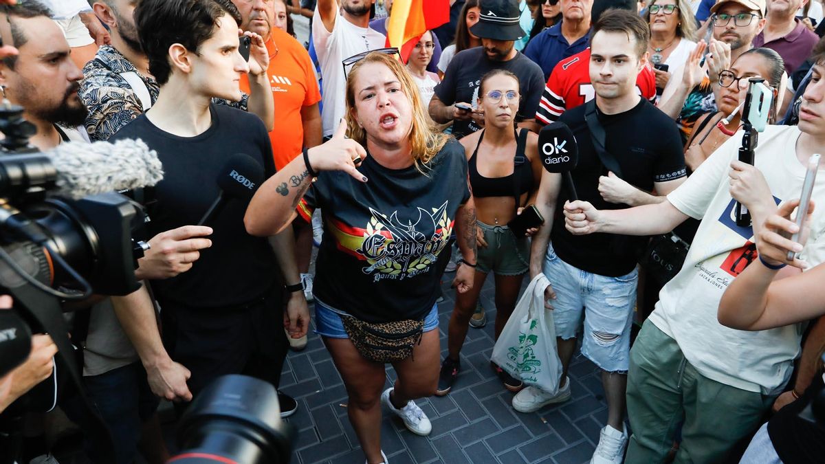 Fallida manifestación no autorizada convocada por grupos de ultraderecha en Torre Pacheco