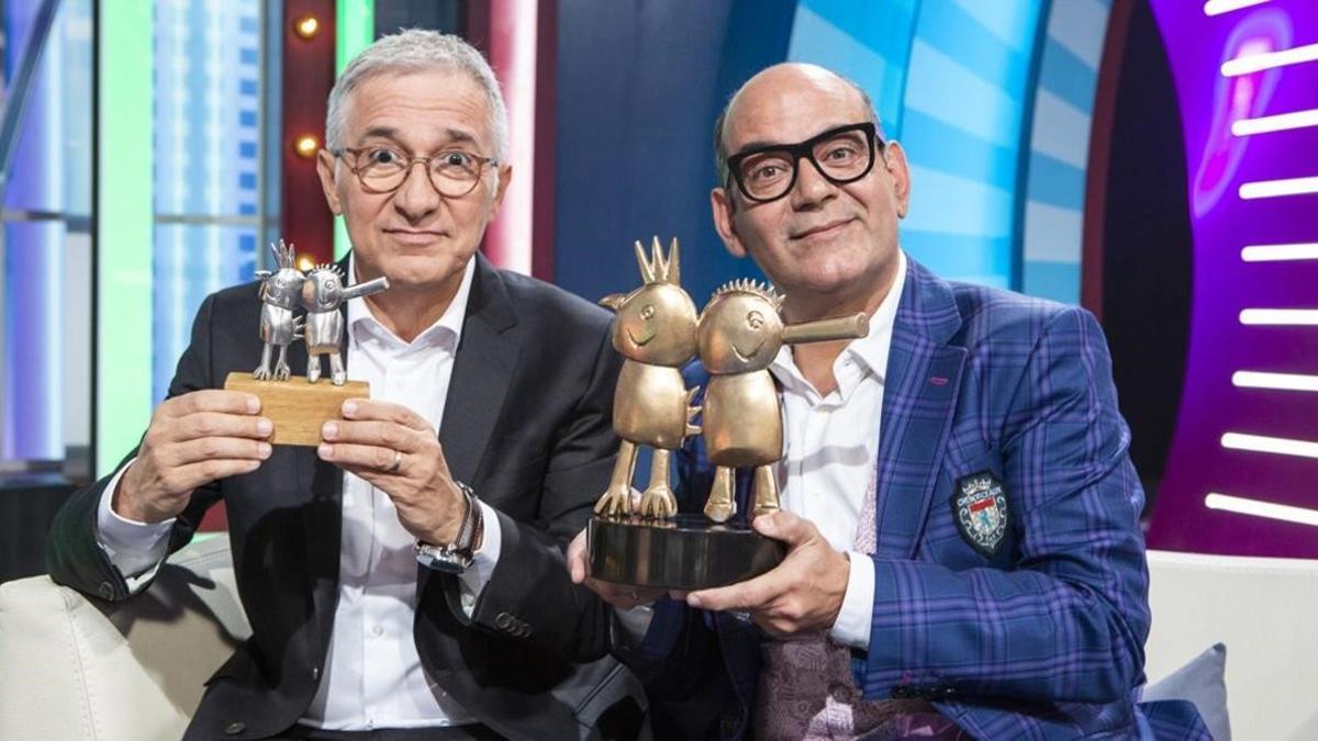 XAVIER SARDÀ Y JOSÉ CORBACHO EN JUEGO DE NIÑOS