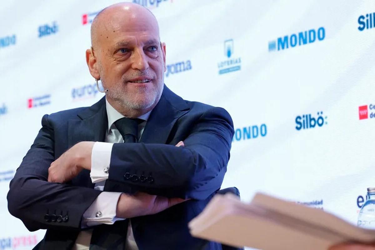 El presidente de LaLiga, Javier Tebas.