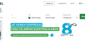 Captura de pantalla de la web de Level, donde anuncia la sorpresa por los 8 años.