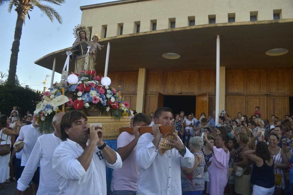 La Virgen del Mar recorre Cabo de Palos