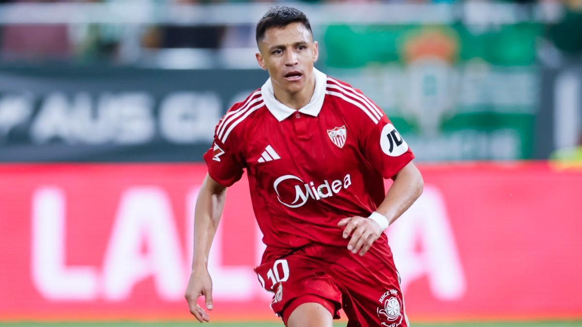 Alexis Sánchez firmó el 2-1 para el Sevilla