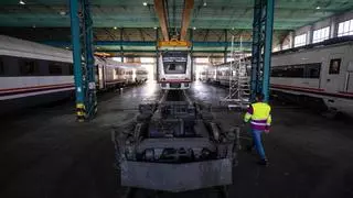 Renfe invierte 100 millones en nuevos talleres para reducir un 30% el tiempo que sus trenes están inmovilizados