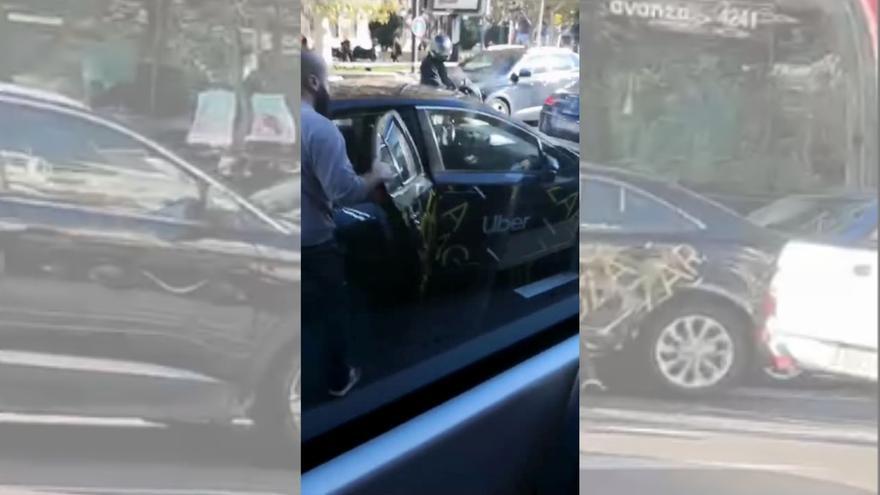 Brutal agresión a una conductora de Uber en pleno centro de Zaragoza