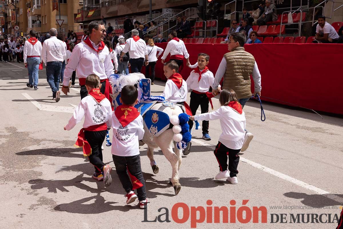 Desfile infantil en las Fiestas de Caravaca (Bando Caballos del Vino)