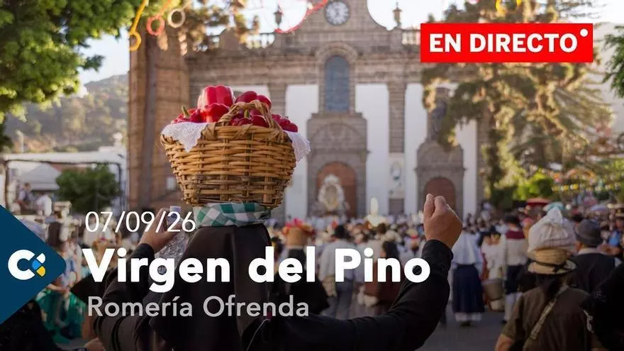 La Romería-Ofrenda del Pino 2026, en directo desde Teror